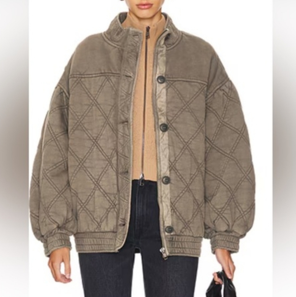 NWT Free People Juno Jacket In Laurel Oak Size XS